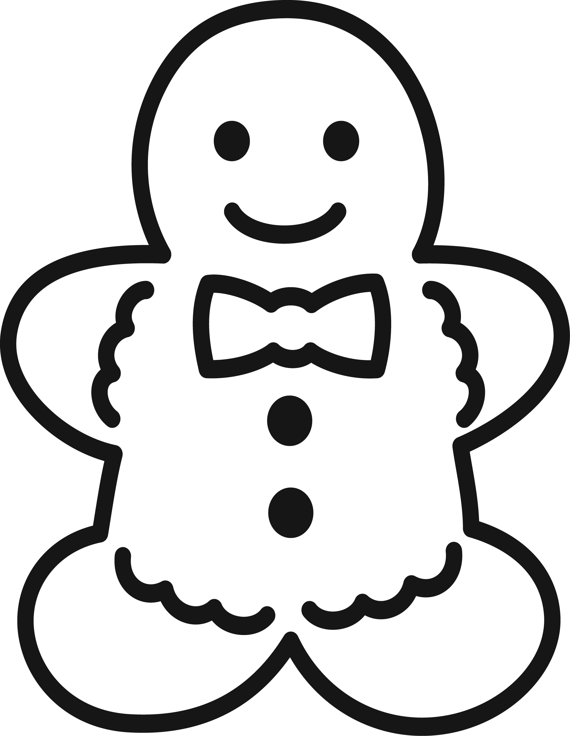 Merry Christmas Gingerbread Logo Template 8 Merry Christmas Gingerbread Logo Template 8