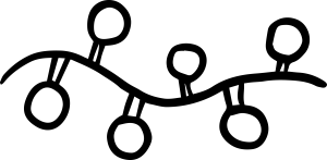 String Lights Icon Template 2