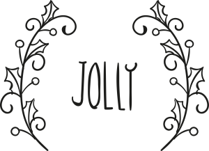 Christmas Jolly Logo Template
