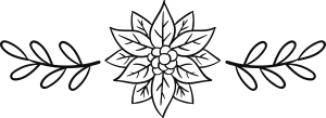Christmas Leafy Wreath Logo Template 3