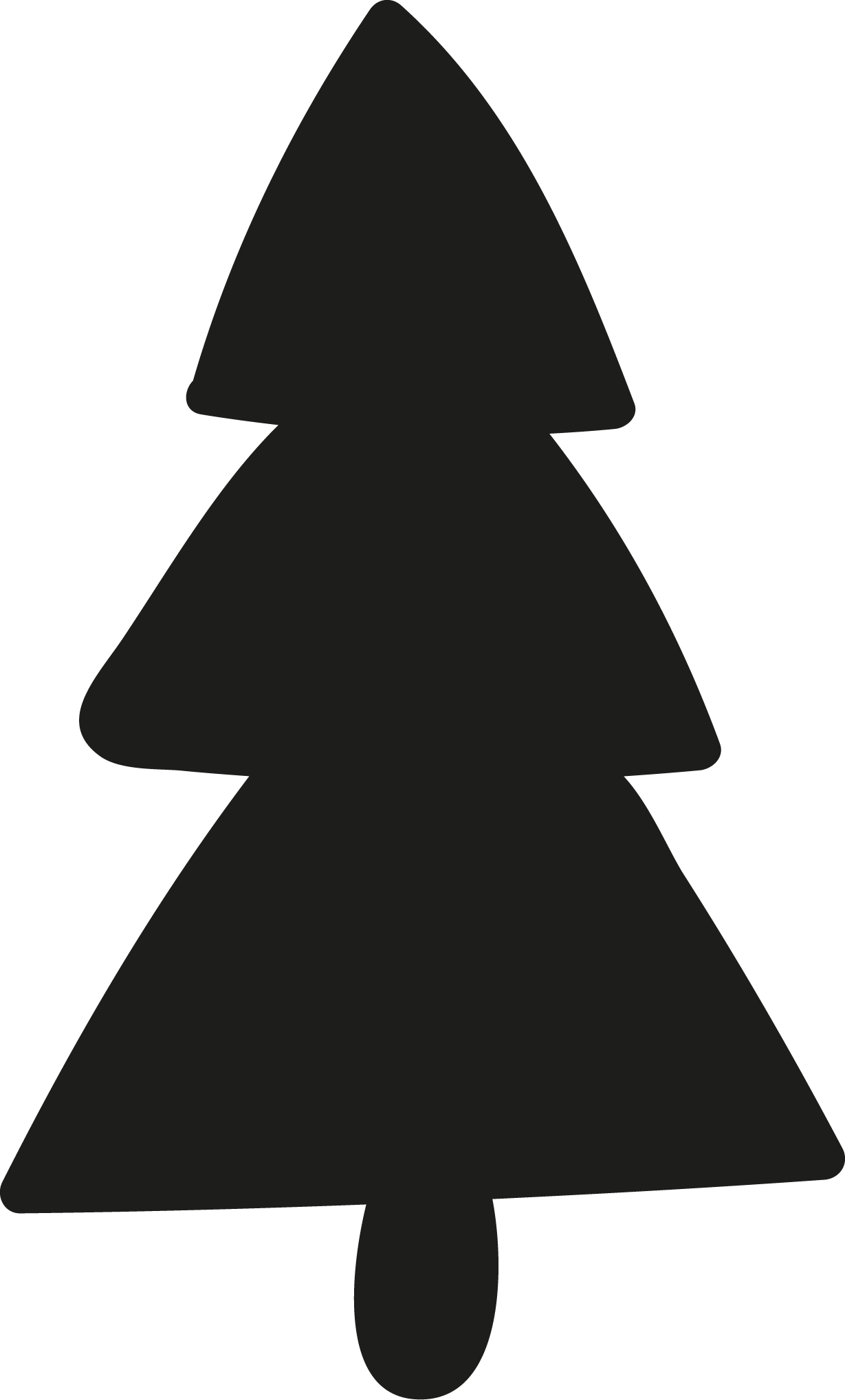 Merry Christmas Tree Logo Template Merry Christmas Tree Logo Template
