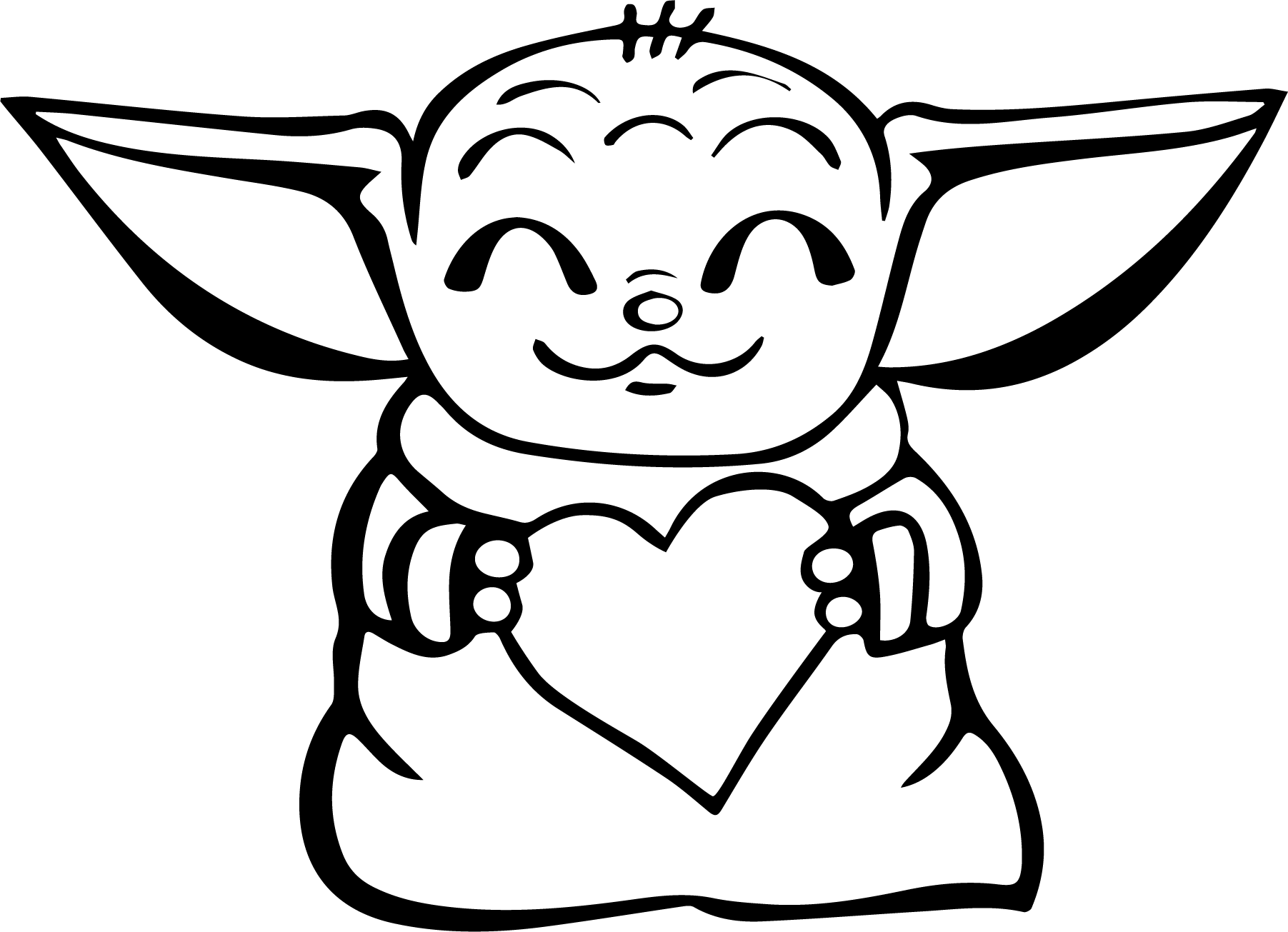 Starwars Baby Yoda Vector 18 Starwars Baby Yoda Vector 18