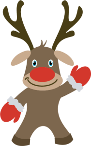 Christmas Deer Vector