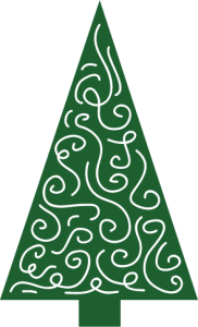 Christmas Tree Vector 28