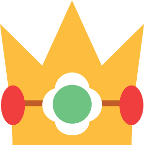 Super Mario Crown Vector