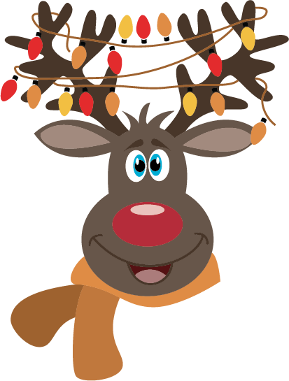Christmas Deer Vector 8 Christmas Deer Vector 8