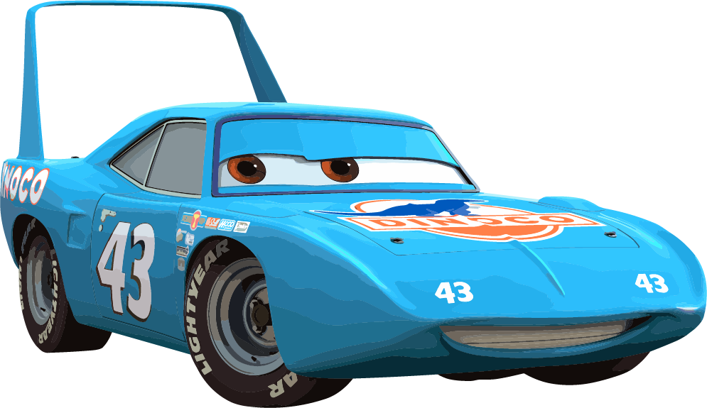 Cars Strip “The King” Weathers Vector Cars Strip “The King” Weathers Vector