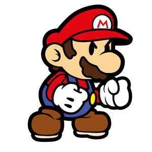 Super Mario Angry Vector