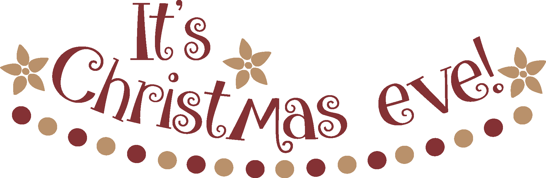 It’s Christmas eve! Vector It’s Christmas eve! Vector