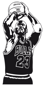 Jordan Michael Silhouette Vector