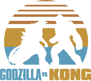King Kong Godzilla VS Vector