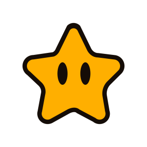 Super Mario Star Vector 2