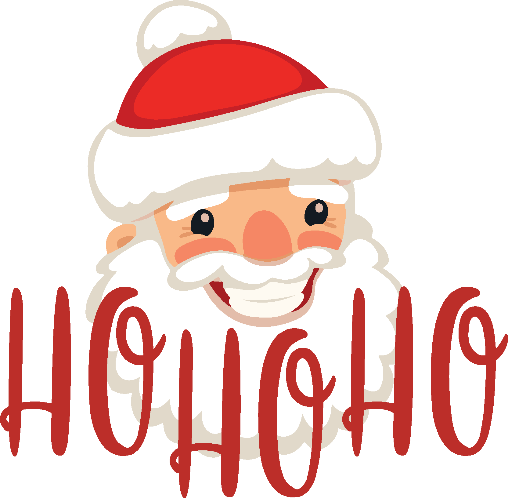 Christmas Ho Ho Ho Santa Vector Christmas Ho Ho Ho Santa Vector