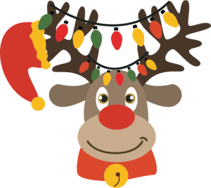 Christmas Deer Vector 10