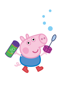 Peppa Pig With Toy Vector 2