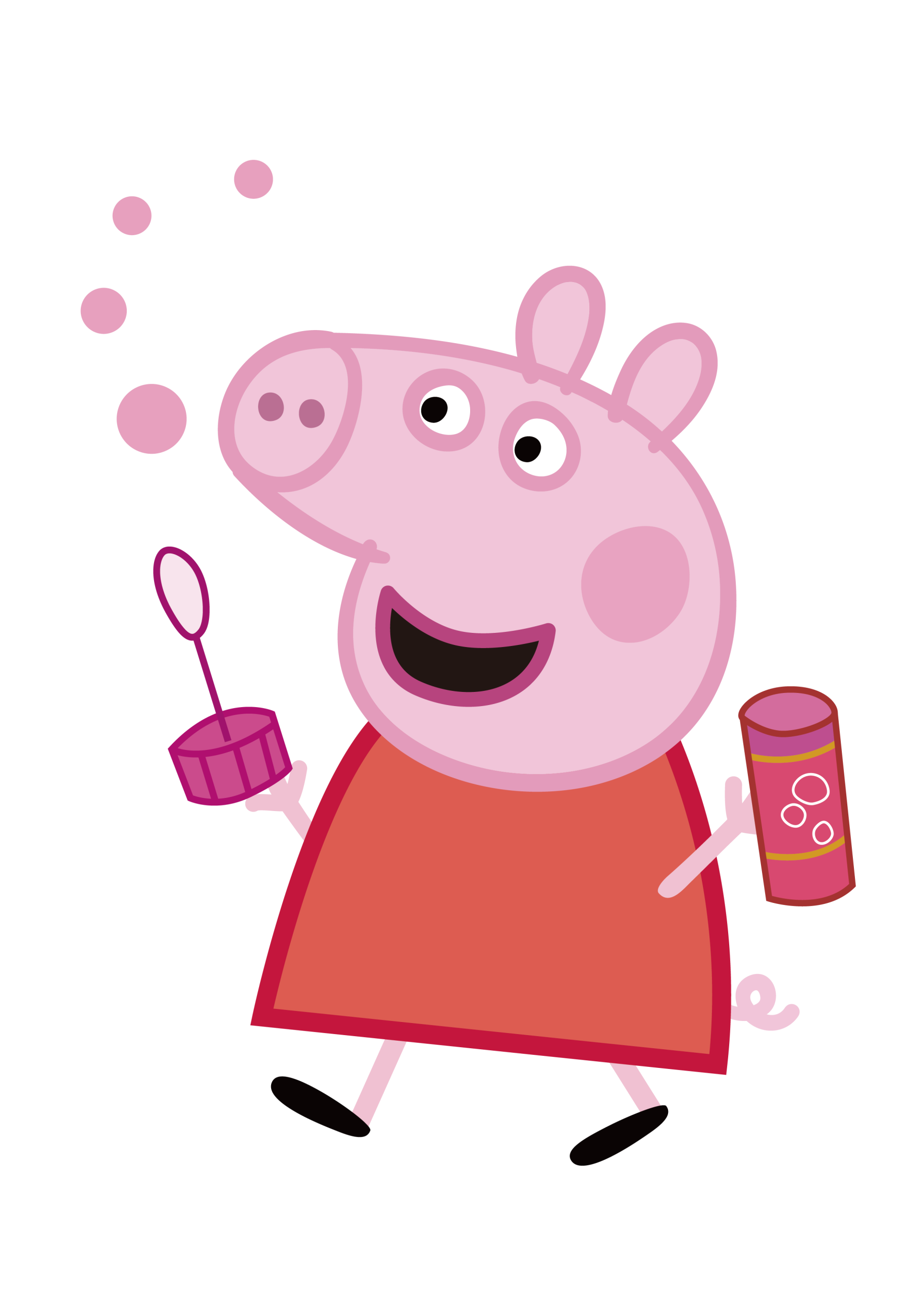 Peppa Pig With Toy Vector 3 Peppa Pig With Toy Vector 3