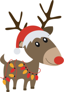 Christmas Deer Vector 11