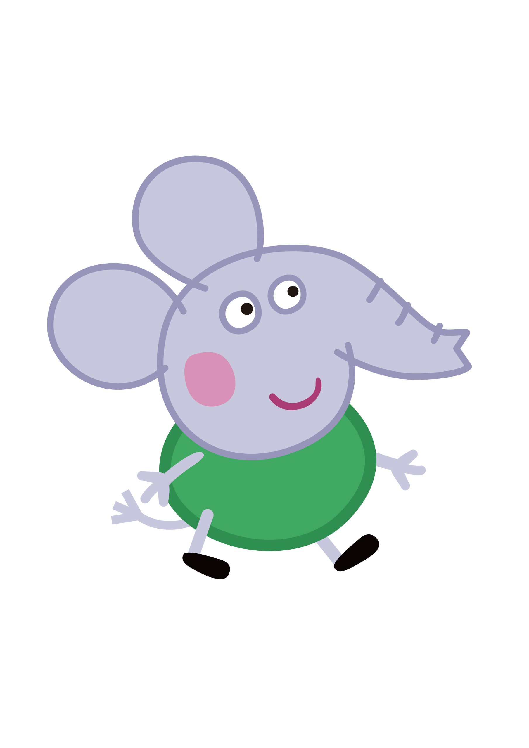 Peppa Pig Edmond Elephant Logo 2 Peppa Pig Edmond Elephant Logo 2