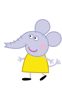 Peppa Pig Edmond Elephant Logo 3