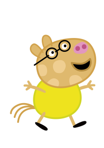 Peppa Pig Pedro Pony Logo
