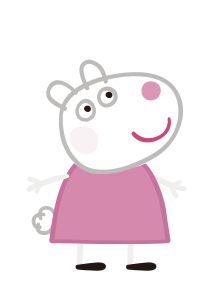 Peppa Pig Suzy Sheep Logo 7
