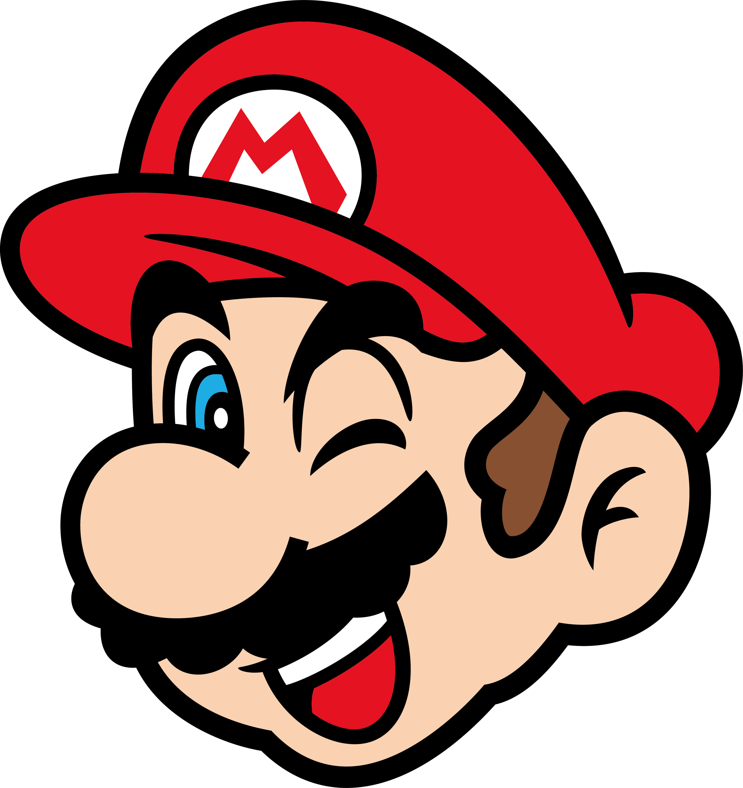 Super Mario Face Vector 6 Super Mario Face Vector 6