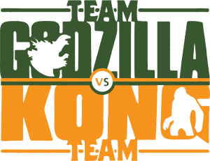 King Kong Godzilla Team  Vector 11