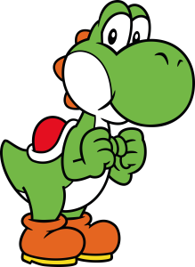 Super Mario Yoshi Vector 10