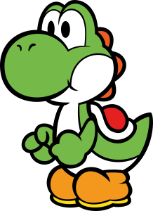 Super Mario Yoshi Vector 11