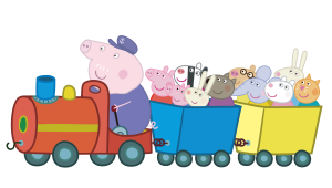 Peppa Pigs Grandpa Train Logo