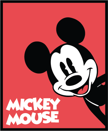 Mickey Mouse Frame Red Vector Mickey Mouse Frame Red Vector