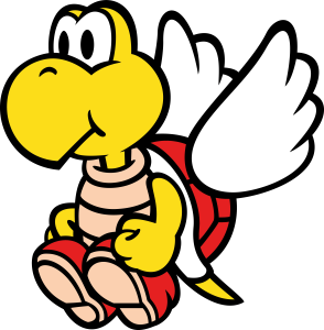 Super Mario Koopa Paratroopa Vector 4