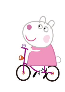 Peppa Pig Ricycle Suzy Sheep Logo