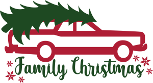 Family Christmas Vector 2