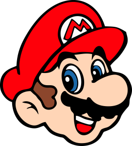 Super Mario Face Vector