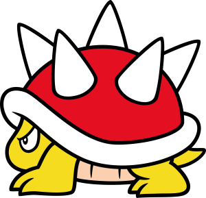 Super Mario Spiny Vector 3