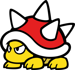 Super Mario Spiny Vector 4