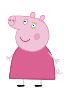 Peppa Pig Suzy Sheep Logo
