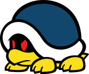 Super Mario Buzzy Beetle Vector