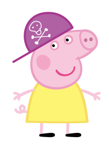 Peppa Pig Cap Logo