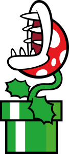 Super Mario Piranha Plant Vector