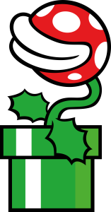 Super Mario Piranha Plant Vector 2