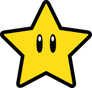 Super Mario Star Vector 2