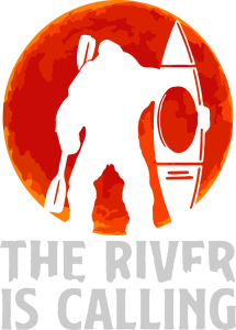 King Kong Godzilla Bigfoot Kayak decal Vector