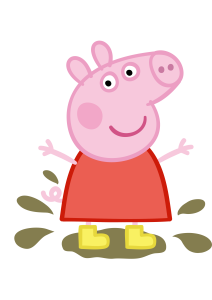 Peppa Pig Muddy Logo 5