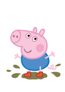 Peppa Pig Muddy Logo 3