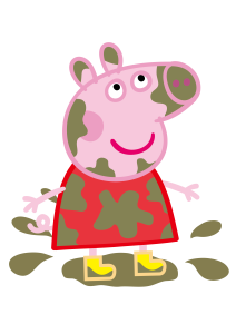 Peppa Pig George Muddy Logo 2