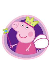Peppa Pig Princess Logo