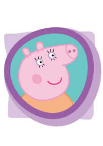 Peppa Pig Mummy lenses Logo