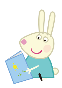 Peppa Pig Rebecca Rabbit Vector